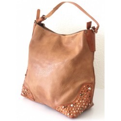 leather and simili bag